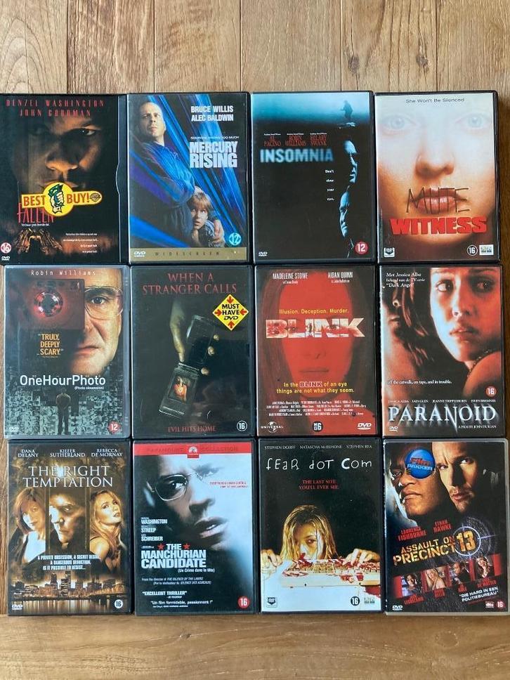 Thriller pakket 3 (12 films), CD & DVD, DVD | Autres DVD, Utilisé, Enlèvement ou Envoi