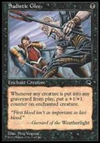 Sadistic Glee - TMP - MTG - pl, Ophalen of Verzenden
