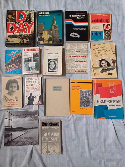81 boeken WO2, Boeken, Oorlog en Militair, Gelezen, Landmacht, Tweede Wereldoorlog, Ophalen
