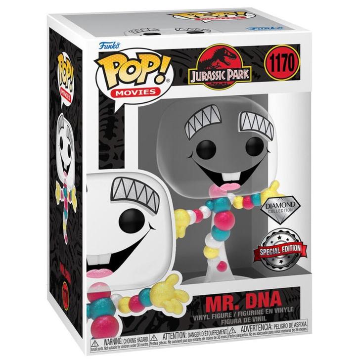 Funko POP Jurassic Park - Mr. DNA (1170) Special Edition.., Verzamelen, Poppetjes en Figuurtjes, Nieuw, Ophalen of Verzenden