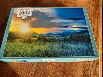 Puzzel 1000 stukken 'dag en nacht' beschikbaar voor biedingen