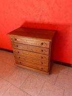 Commode en bois 5 tiroirs, Ophalen, Ancien, Gebruikt, 5 laden of meer