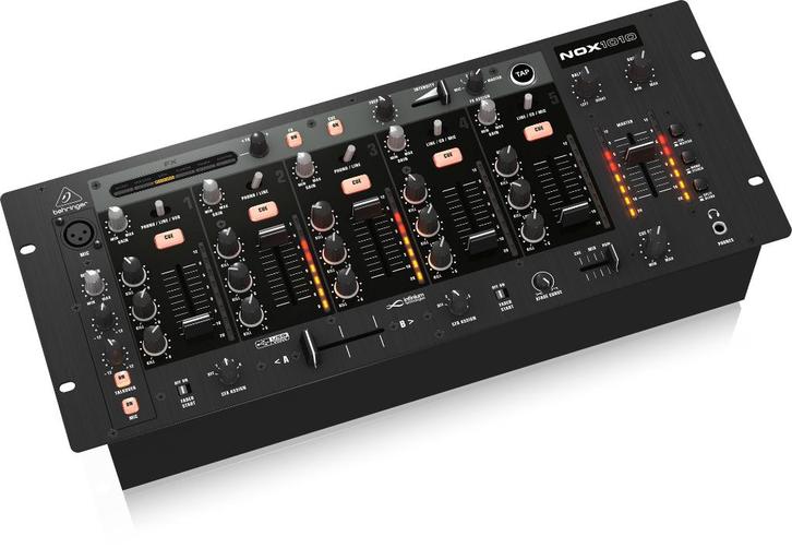 Behringer NOX1010 Premium DJ Mixer, Muziek en Instrumenten, Mengpanelen, Zo goed als nieuw, 5 tot 10 kanalen, Microfooningang