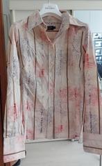 Chemisier blouse,Paul & Shark beige rosé,fleurs cintré  T40, Paul & Shark, Ophalen of Verzenden, Beige