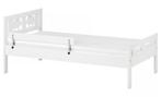 KRITTER Peuterbed met lattenbodem, wit, 70x160 cm, Ophalen, Gebruikt, 70 tot 85 cm, 140 tot 160 cm