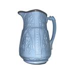 Pichet 19ème Siècle en Céramique Bleue - Cachet England, Antiquités & Art, Antiquités | Céramique & Poterie, Enlèvement ou Envoi