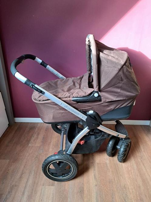 Maxi Cosi 3 in 1: reiswieg, maxi cosi en buggy met voetenzak, Kinderen en Baby's, Kinderwagens en Combinaties, Gebruikt, Ophalen