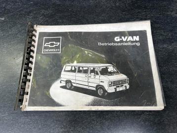 Manual Chevrolet G20