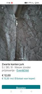 Jurk kant only, Kleding | Dames, Gelegenheidskleding, Ophalen of Verzenden, Zwart