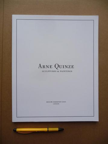 ARNE QUINZE : KUNSTCATALOGUS EXPO MOSCOW beschikbaar voor biedingen