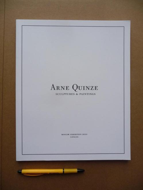 ARNE QUINZE : KUNSTCATALOGUS EXPO MOSCOW, Boeken, Kunst en Cultuur | Beeldend, Nieuw, Beeldhouwkunst, Ophalen of Verzenden