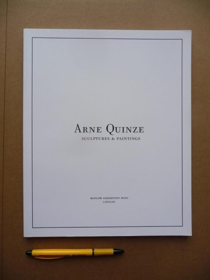ARNE QUINZE : KUNSTCATALOGUS EXPO MOSCOW, Boeken, Kunst en Cultuur | Beeldend, Nieuw, Beeldhouwkunst, Ophalen of Verzenden