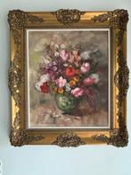 Schilderij bloemen, Ophalen