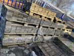 getrommelde betonklinkers grijs 15*15*5, Tuin en Terras, Ophalen, Gebruikt, Klinkers, 10 m² of meer