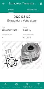 Ventilator Vaillant ecoTEC Plus VCW 376, VC 356, Ophalen of Verzenden, Nieuw