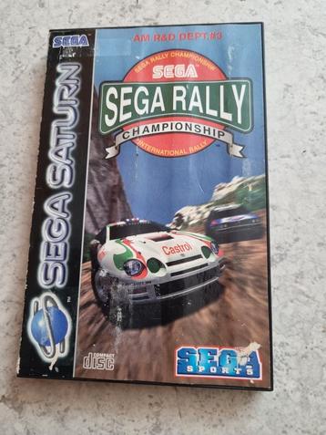 Sega rally pour Sega saturn 