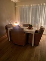 Rotan stoelen, Huis en Inrichting, Stoelen, Ophalen, Gebruikt, Bruin, Riet of Rotan
