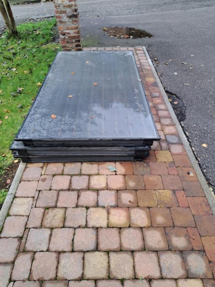 Zonnepanelen voor warm water, Doe-het-zelf en Bouw, Sanitair, Gebruikt, Ophalen