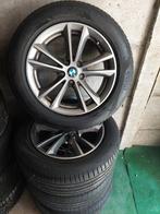 Original BMW série 5 jantes avec pneus été 225 55 17, Autos : Pièces & Accessoires, Pneu(s), Pneus été, Enlèvement ou Envoi