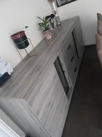 Eettafel+ dressoir + 3 bijhorende spiegels, Huis en Inrichting, Ophalen