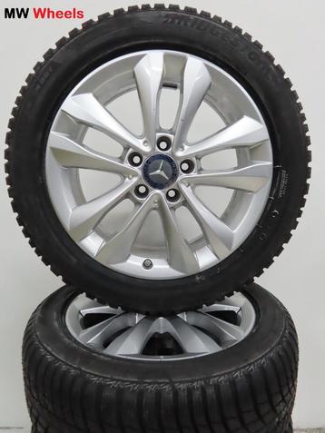 Originele Mercedes 17 inch velgen C W205 nieuwe winterbanden beschikbaar voor biedingen