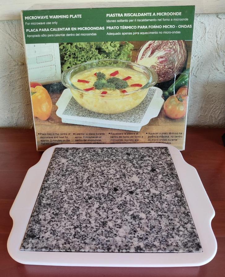 Schotelverwarmer voor de microgolfoven, Huis en Inrichting, Keuken | Potten en Pannen, Ophalen of Verzenden