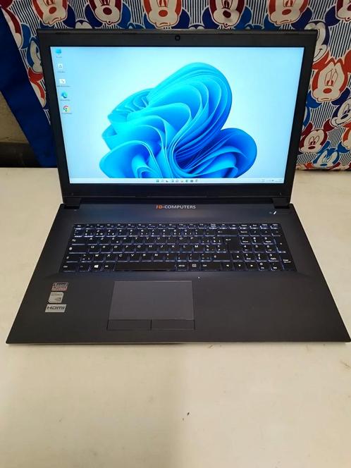 laptop clevo n870 17.3inch cam  wifi hdmi, Computers en Software, Windows Laptops, Zo goed als nieuw, SSD, Gaming, Ophalen of Verzenden