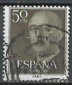 Spanje 1955-1958 - Yvert 860 - Generaal Franco - 50 c. (ST), Postzegels en Munten, Postzegels | Europa | Spanje, Verzenden, Gestempeld