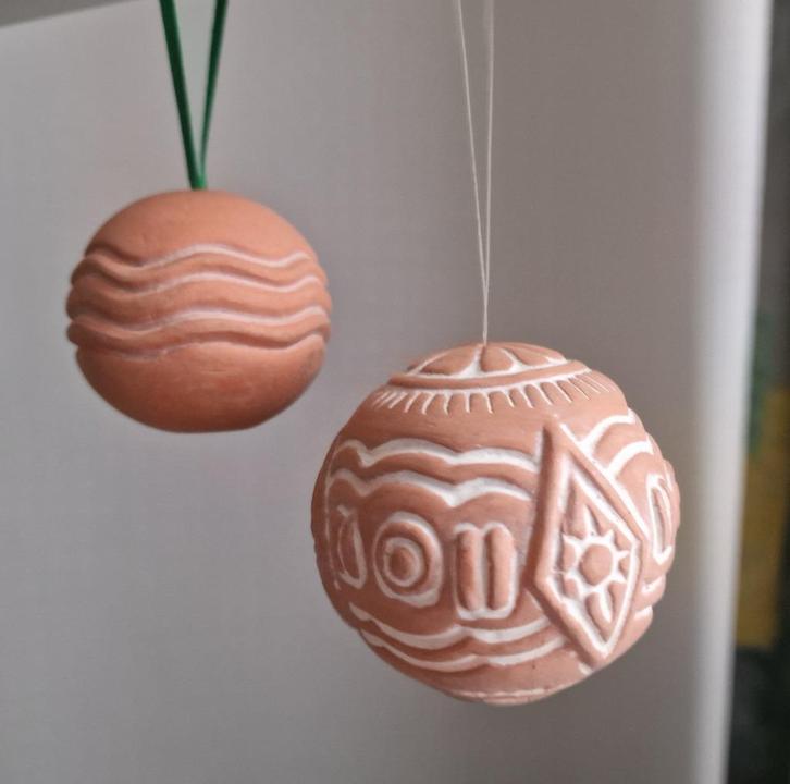 Kerstballen (unieke stuks!), Diversen, Kerst, Zo goed als nieuw, Ophalen