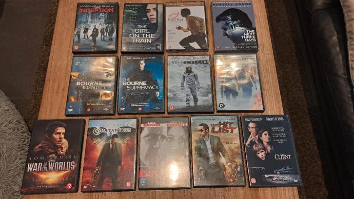 DVD-pakket uit mijn collectie – Actie/Spanning 3, Cd's en Dvd's, Dvd's | Actie, Zo goed als nieuw, Actie, Ophalen