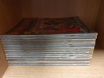 100 strips van de Rode Ridder gekleurde en ongekleurde beschikbaar voor biedingen