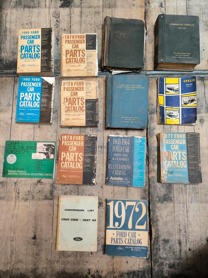 Ford-catalogus voor werkplaats 1959-1980, Boeken, Auto's | Folders en Tijdschriften, Gelezen, Ford, Ophalen