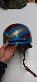 Retro vintage motorhelm, Fietsen en Brommers, Ophalen of Verzenden, Zo goed als nieuw