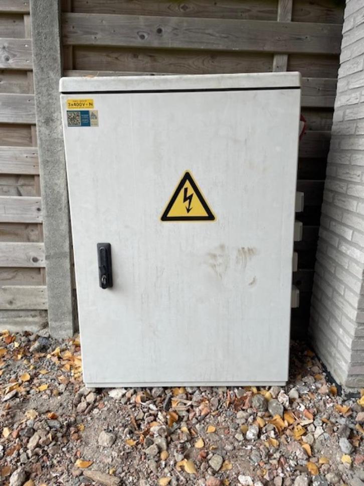 Werfkast, Doe-het-zelf en Bouw, Elektriciteit en Kabels, Gebruikt, Ophalen