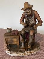 Biscuit porseleinen schoenmaker, Ophalen