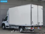 Fiat Ducato 130pk Bakwagen Navi Airco Cruise Euro6 Meubelbak, Auto's, Voorwielaandrijving, Gebruikt, Euro 6, Wit