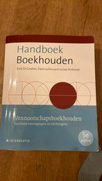Handboek Boekhouden - Vennootschapsboekhouden (vijfde editie, Ophalen of Verzenden, Zo goed als nieuw, Erik De Lembre; Patricia Everaert