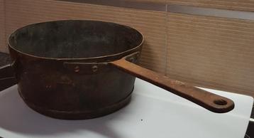 Ancienne Casserole - Poêlon en cuivre