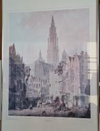 Poster Antwerpen, Antiek en Kunst, Kunst | Etsen en Gravures, Ophalen
