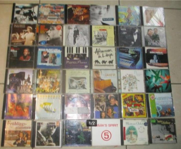 70 Originele CD's met allerlei soorten muziek, Cd's en Dvd's, Cd's | Wereldmuziek, Zo goed als nieuw, Ophalen of Verzenden