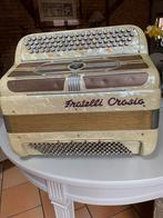 accordéon fratelli crosio, Musique & Instruments, Autres marques, Utilisé, Avec valise, Accordéon à boutons