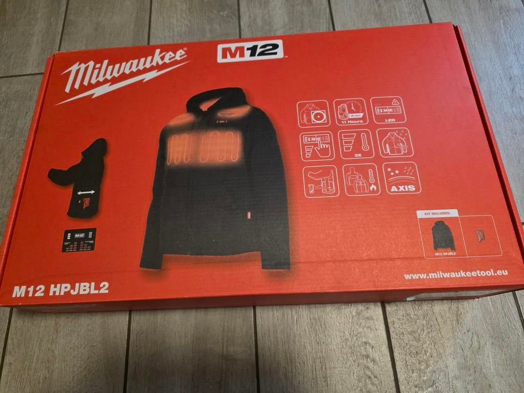 Veste chauffante Milwaukee neuve, Enlèvement