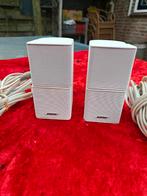 Bose Jewel luidsprekers 2x wit met kabels, Audio, Tv en Foto, Ophalen of Verzenden, Bose