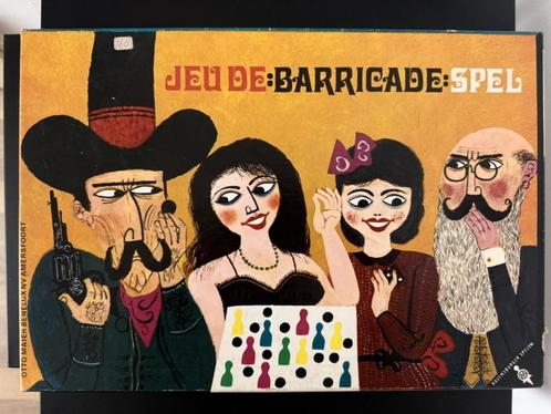 Vintage Barricade Spel – Vroege Ravensburger Benelux-editie, Hobby en Vrije tijd, Gezelschapsspellen | Bordspellen, Gebruikt, Drie of vier spelers
