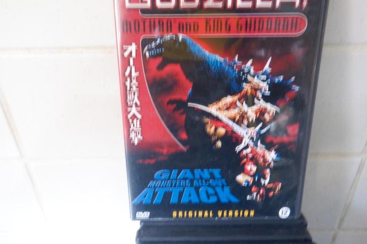 DVD Godzilla Mothra And King Ghidorah.Original Version !, Cd's en Dvd's, Dvd's | Horror, Zo goed als nieuw, Monsters, Vanaf 12 jaar