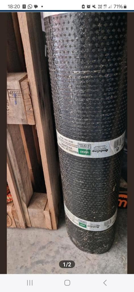 Rouleau roofing neuf, Doe-het-zelf en Bouw, Dakpannen en Dakbedekking, Nieuw, Ophalen