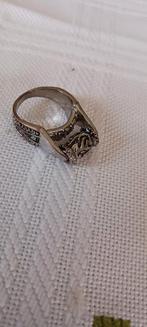Ringvinger ring  in zilver of alu of ander, Comme neuf, Enlèvement ou Envoi