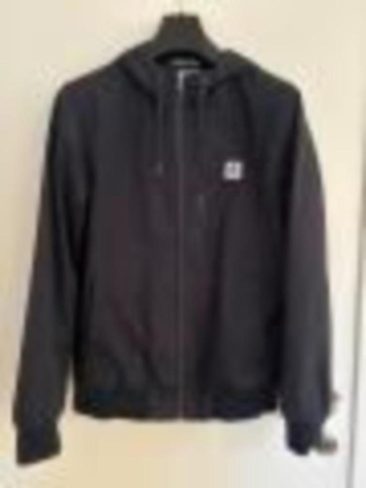 Regenjas met kap merk Element maat M, Kleding | Heren, Truien en Vesten, Zo goed als nieuw, Maat 48/50 (M), Blauw, Ophalen of Verzenden