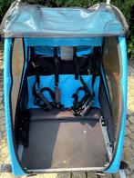 Thule Coaster XT dubbelzits fietstrailer blauw, Comme neuf, 20 à 40 kg, Pliable, Enlèvement