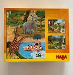 Haba - 3 puzzels in 1 doos - volledige set., Kinderen en Baby's, Speelgoed | Kinderpuzzels, Ophalen, Zo goed als nieuw